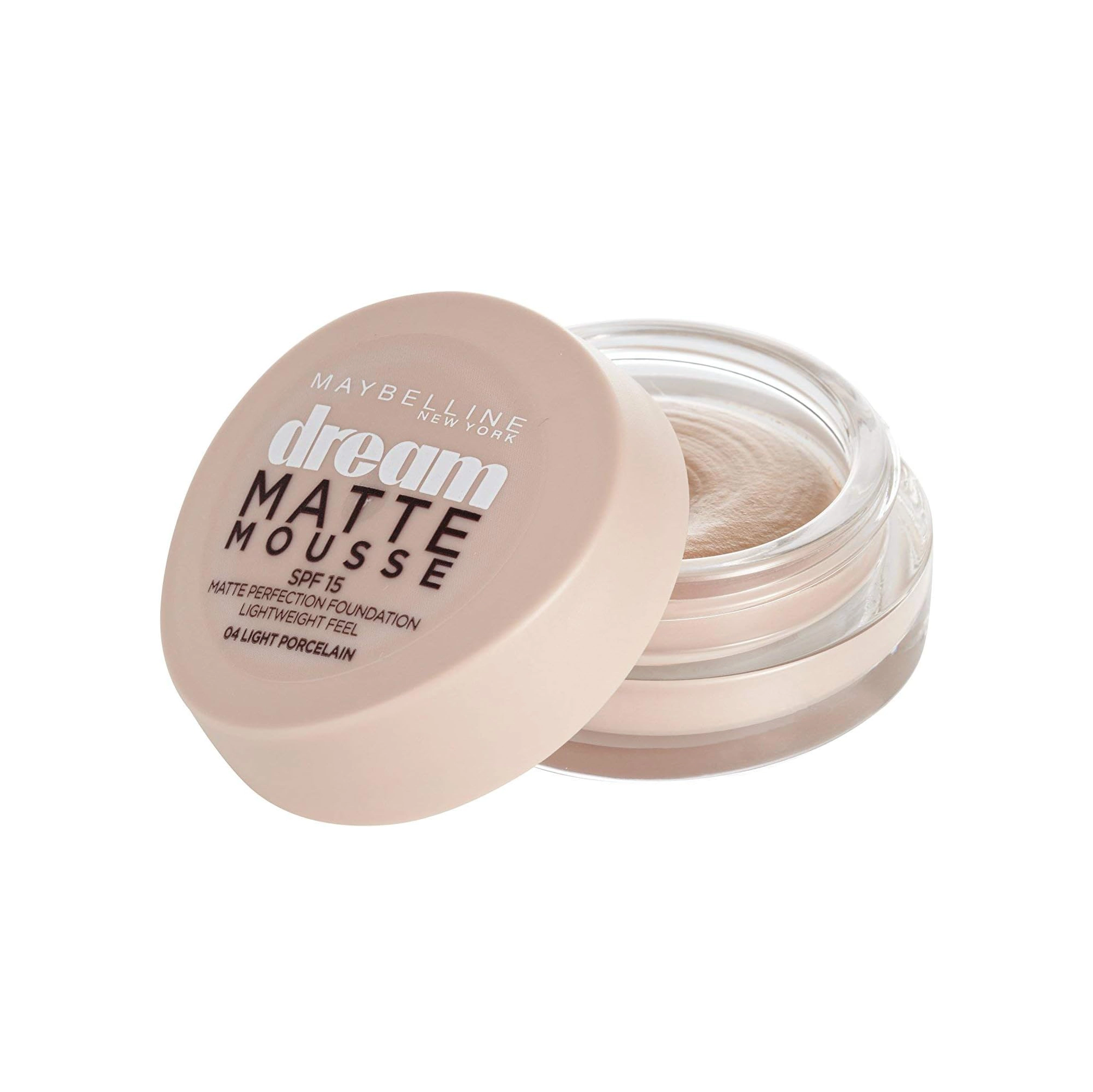 موس صورت میبلین مدل Dream Matte Mousse حجم 18گرم